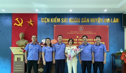 Lễ công bố và trao Quyết định điều động, bổ nhiệm chức vụ Phó Viện...